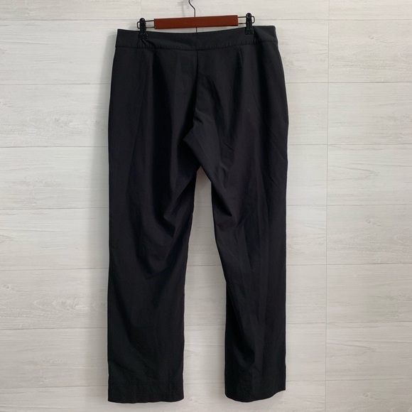 Nike Black Flat Front Athletic Warm Up Pants - Picture 3 of 8